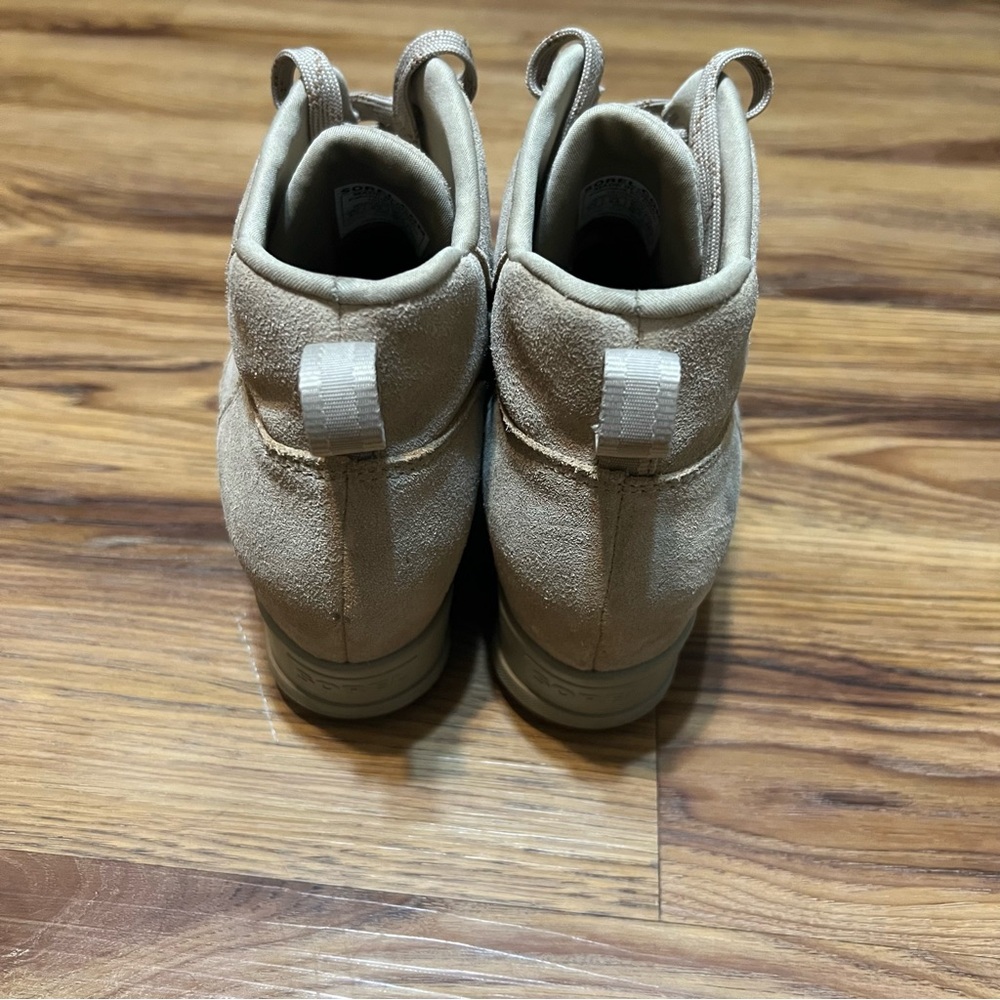 Sorel Womens 8.5 Wedge Bootie Boots Beige NL4913-260 Waterproof - Picture 3 of 6